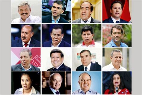 El JNE habilitó a 16 candidatos presidenciales | Noticias ...