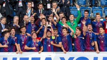 El Juvenil A del Barça consigue su segunda Youth League   Primeras ...
