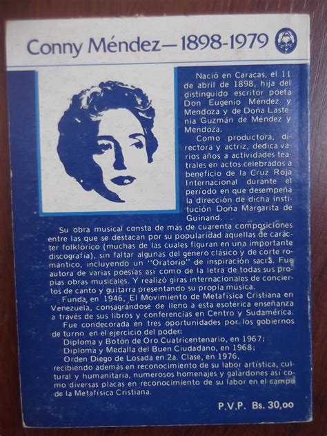 El Librito Azul Metafisica Cristiana Conny Mendez   Bs. 0,04 en Mercado ...