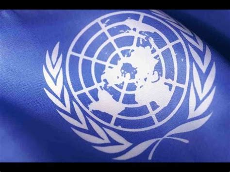 El logo de la ONU en la tierra plana... YouTube