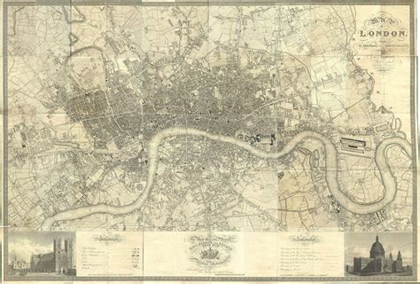 El Londres victoriano mapa   Mapa de la época victoriana de Londres ...