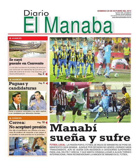 El manaba 20 oct 2013 by elmanaba   Issuu