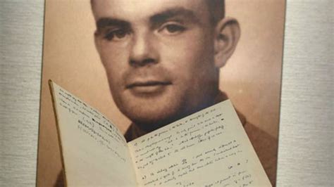 El manuscrito secreto de Alan Turing, el descifrador del Código Enigma ...