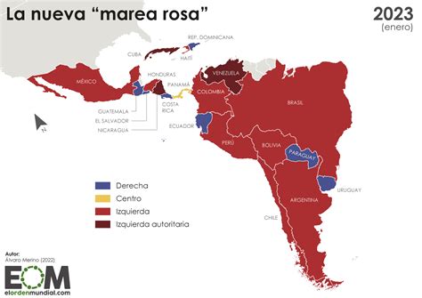 El mapa de los cambios de gobierno en Latinoamérica desde 2005   Mapas ...
