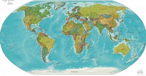 El Mapa Del Mundo Que Muestra Las Proporciones Reales De Nuestro ...