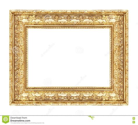 El marco antiguo del oro en el fondo blanco | Marcos antiguos, Imagenes ...