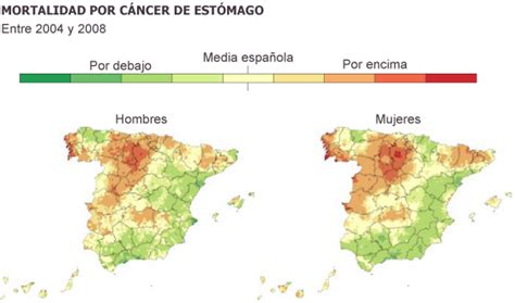 El mayor mapa del cáncer en España demuestra la ...