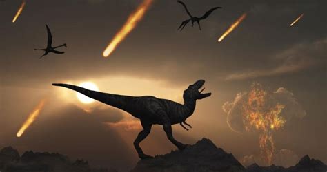 El meteorito que desapareció a los dinosaurios al golpear ...