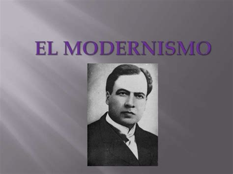 El modernismo