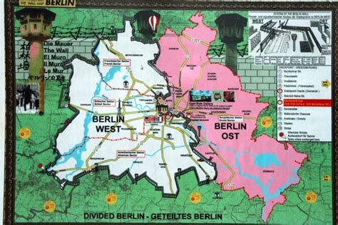 El Muro, Berlín en la II Guerra Mundial, La ciudad dividi...