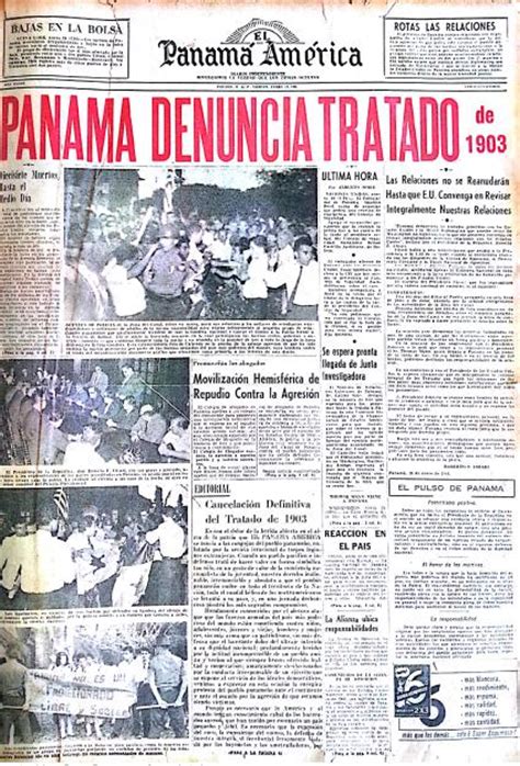 El Panamá América, viernes 10 de enero de 1964