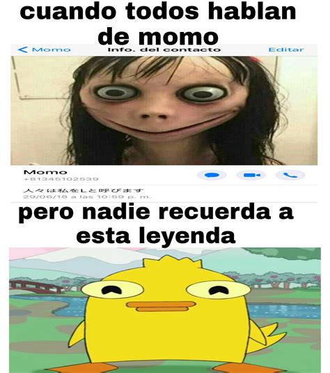 El patito momo hrmno   Meme subido por Washito Rico :  Memedroid