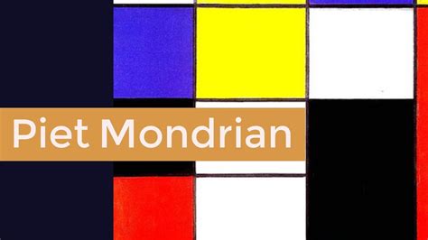 El pintor holandés Piet Mondrian para niños   YouTube