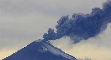 El Popocatépetl emite 33 exhalaciones en 24 horas ...