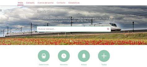El portal Open Data de Renfe incorpora nueva información y ...