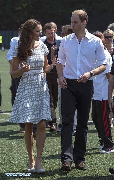 El príncipe William de Inglaterra y su esposa participan en evento ...