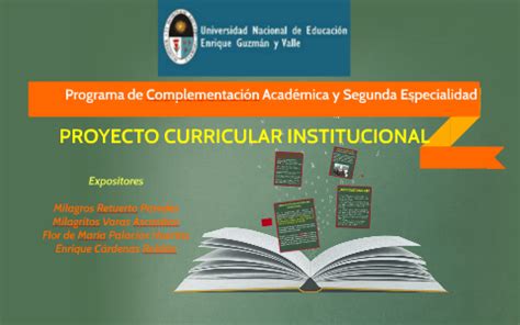 EL PROYECTO CURRICULAR INSTITUCIONAL by flor palacios