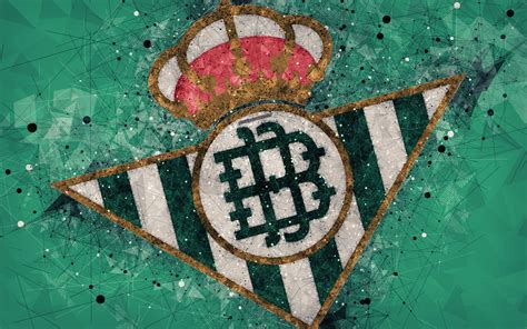 El Real Betis, 4k, logotipo de creative, club de fútbol ...