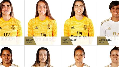 El Real Madrid Femenino confirma a sus 22 jugadoras para la 2020/2021