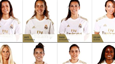 El Real Madrid Femenino confirma a sus 22 jugadoras para la 2020/2021