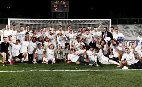 El Real Madrid se alza campeón de la liga española ...