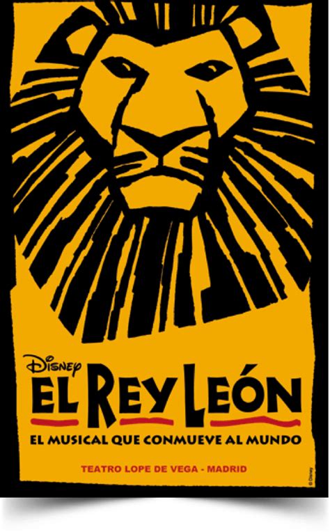 EL REY LEÓN, el musical en el Teatro Lope De Vega de Madrid