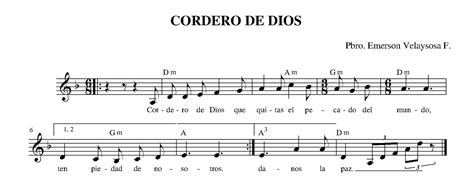 EL RINCÓN DEL CATÓLICO: Partituras de cantos católicos en ...
