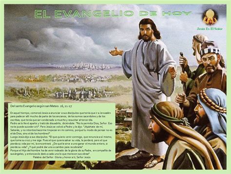 EL SANTO EVANGELIO 3 SEPTIEMBRE 2017 | El santo evangelio ...