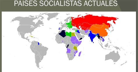 El Socialismo en la Guerra Fría  1945 1991 : Países Socialistas en la ...