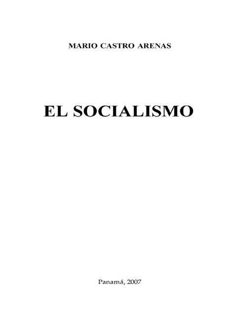 el socialismo.pdf | Karl Marx | Ciencia | Prueba gratuita de 30 días ...