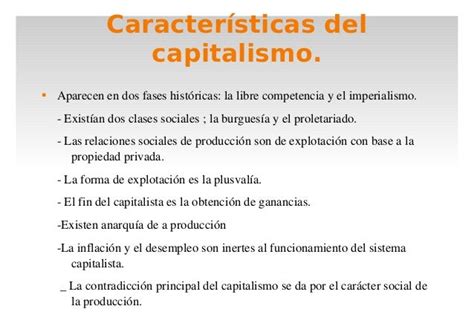 El socialismo y el capitalismo.