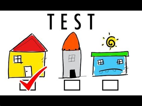 El Soprendente TEST de la Casa que Revela quién realmente ERES | Test ...