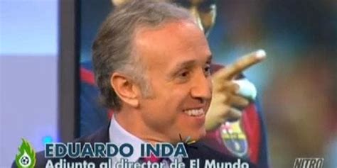 El subdirector de  Mundo Deportivo :  A Eduardo Inda se le ...