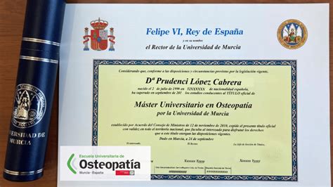 El título del Máster en Osteopatía tiene aprobado el SET   Escuela ...