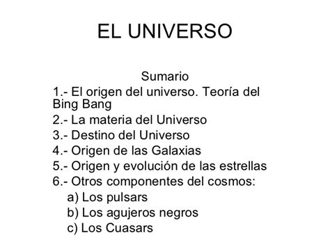 El Universo Pdf