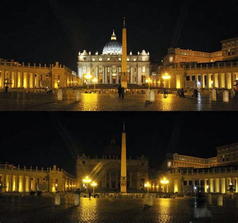 El Vaticano se apagó durante la hora del Planeta ...