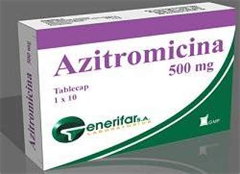 El Zithromax, o azitromicina, un antibiótico de uso muy ...