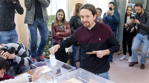 Elecciones Generales 2019: Pablo Iglesias ha ejercido su ...