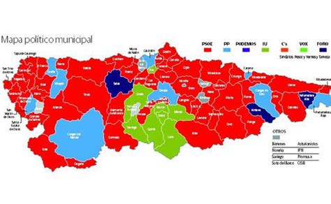 Elecciones municipales 26M en Asturias: ¿Cómo votaron los concejos más ...