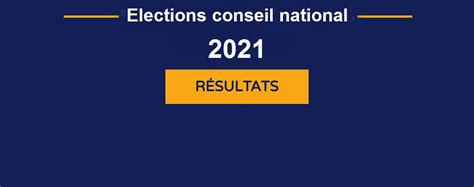 Élections 2021 au Conseil national – résultats – Ordre des masseurs ...