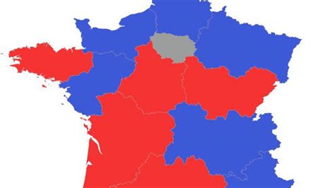 Elections régionales en France: la carte interactive des résultats   Le ...