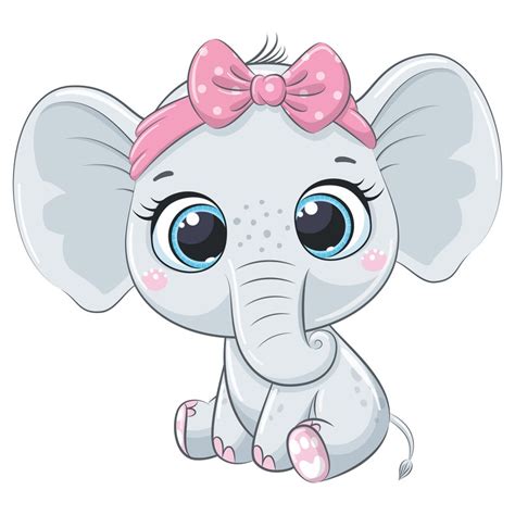 Elefante bebé ducha Clipart PNG JPEG EPS elefante bebé | Etsy
