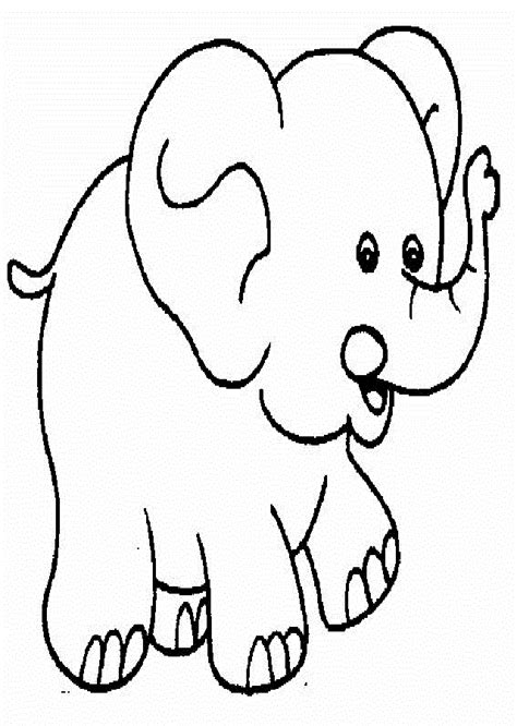 Elefantes para colorear   Dibujosparacolorear.eu