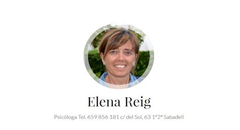 Elena Reig   Psicóloga Sabadell   Directorio de Enlaces de ...