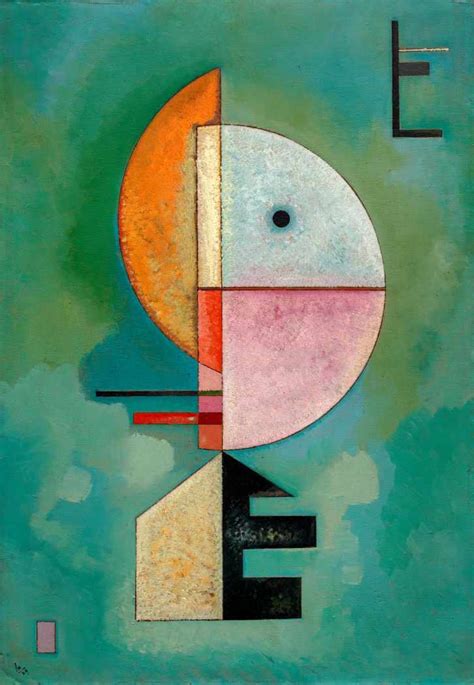Elevação  1929  de Wassily Kandinsky | Tela para Quadro na ...