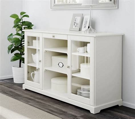 Elige tu aparador blanco Ikea para el comedor: HEMNES ...