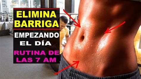 ELIMINA BARRIGA EN 8 MINUTOS/ FLACIDEZ Y GRASA ABDOMINAL/PANZA/ABS ...