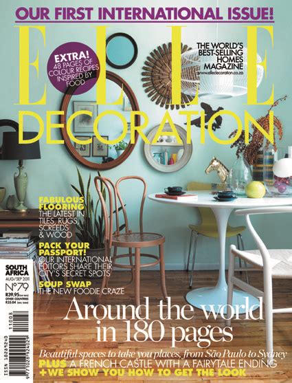 Elle Decoration Latest Issue | Elle decor, Tile rug, Home ...