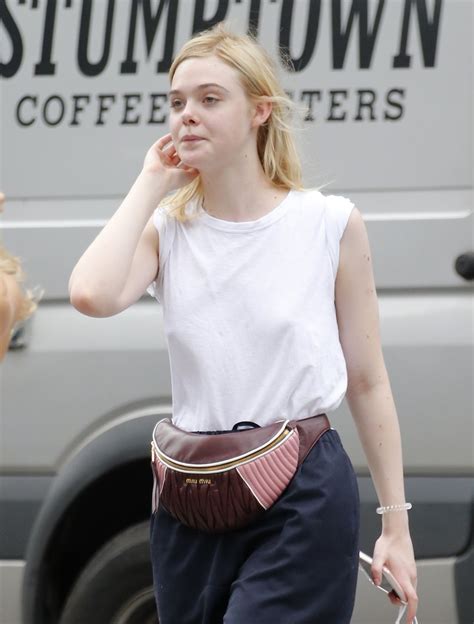 ELLE FANNING Out and About in New York 09/21/2017   HawtCelebs