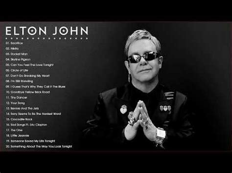 Elton John Best Song Playlist   Best Rock Ballads 80 s, 90 s | The ...